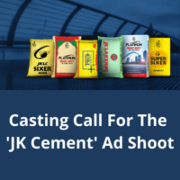 Casting call for the 'JK Cement' ad shoot from BSH Casting Agency