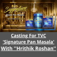 Casting for 'Signature Pan Masala' TVC from Studio Daksh