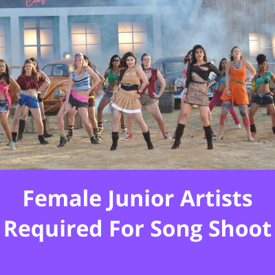 Junior artists required for song shoot