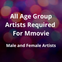 All age group artists required for movie