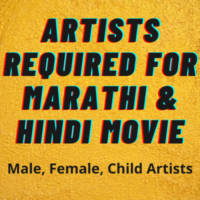 Artists required for Marathi & Hindi movie