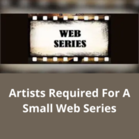Artists required for a small web series