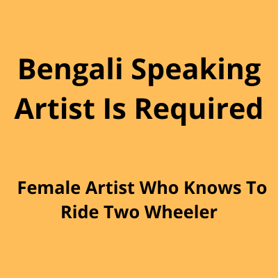 Bengali speaking artist is required