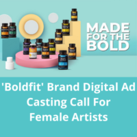 'Boldfit' brand digital ad casting call from BSH Casting Agency