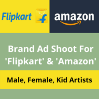 Brand shoot for 'Flipkart' and 'Amazon'