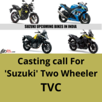 Casting call for 'Suzuki' two wheeler TVC