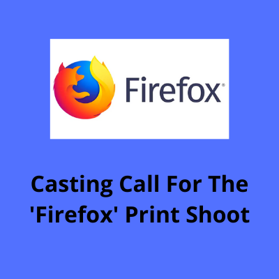 Casting call for the 'Firefox' print shoot from Parshv Mediaa