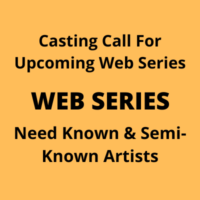 Casting call for upcoming web series