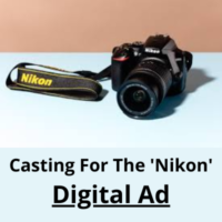 Casting for the 'Nikon' digital ad from Ajay Nayak Casting