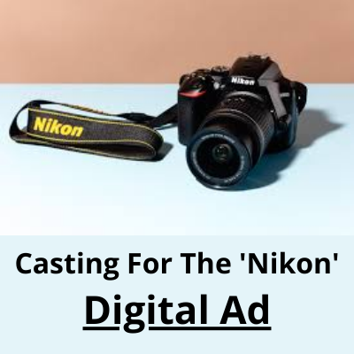 Casting for the 'Nikon' digital ad from Ajay Nayak Casting
