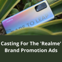 Casting for the 'Realme' brand promotion ad from NextScreen Casting Agency