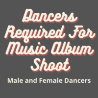 Dancers required for music album shoot