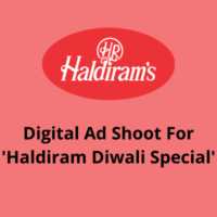 Digital ad shoot for 'Haldiram Diwali Special'