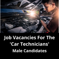Job vacancies for the 'Car Technicians'