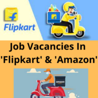 Job vacancies in 'Flipkart' & 'Amazon'