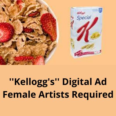''Kellogg's'' digital ad Artists required