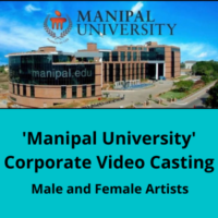 'Manipal University' corporate video casting from Janya Entertainment
