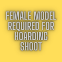 Model required for hoarding shoot