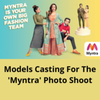 Models casting for the 'Myntra' photo shoot from Parshv Mediaa
