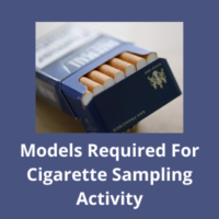 Models for cigarette sampling activity