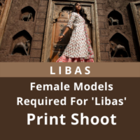 Models required for 'Libas' print shoot