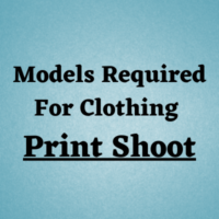 Models required for clothing print shoot
