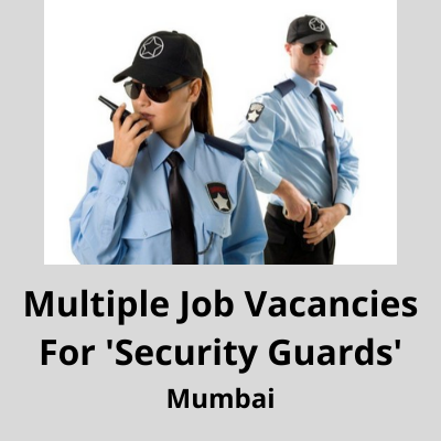 Multiple job vacancies for 'Security Guards'