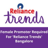 Promoter required for 'Reliance Trends'