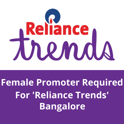 Promoter required for 'Reliance Trends'
