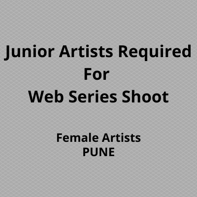 Pune based junior artists required