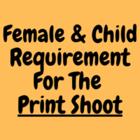 Requirement for the print shoot