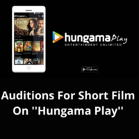 Short film for ''Hungama Play'' auditions