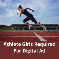 Athlete girls required for digital ad