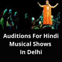 Auditions for Hindi musical shows in Delhi from Right Way Films