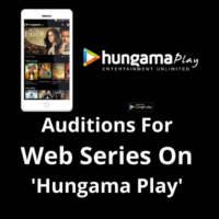 Auditions for web series on 'Hungama Play'