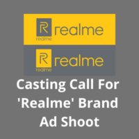 Casting call for 'Realme' brand ad shoot from NextScreen Casting Agency