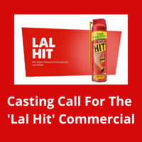 Casting call for the 'Lal Hit' commercial