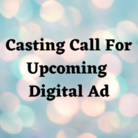 Casting call for upcoming digital ad from HS Casting Agency