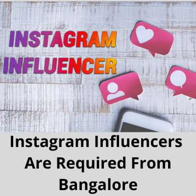 Instagram influencers are required