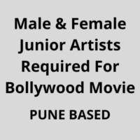 Junior artists required for Bollywood movie