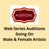 New web series auditions going on