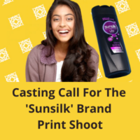 Casting call for the 'Sunsilk' print shoot from Asha Films