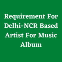 Delhi-NCR based artist for music album