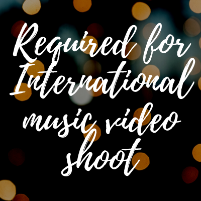 Required for International music video shoot casting from SCJ Entertainments