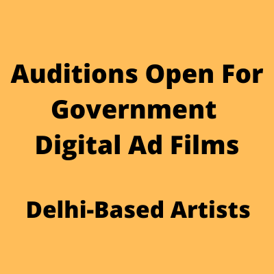 Auditions open for government digital ad films