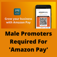 Promoters required for 'Amazon Pay' work