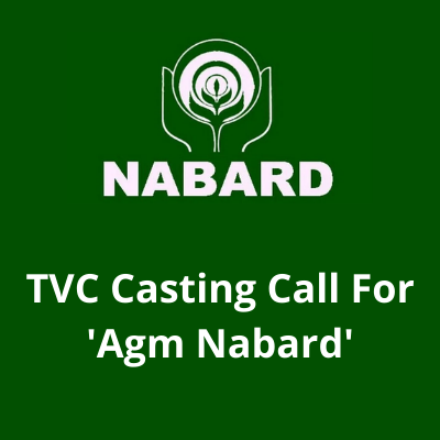 TVC casting call for 'Agm Nabard' from Yellow Box Casting