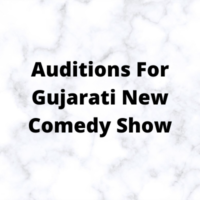 Auditions for Gujarati new comedy show