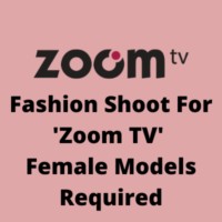 Fashion shoot for 'Zoom TV' models required