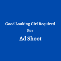 Good looking girl required for ad shoot
